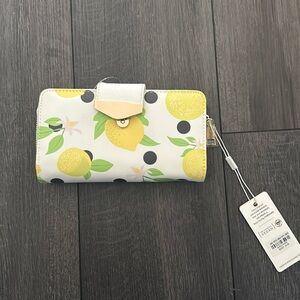 Urban Expresssions lemon print wallet